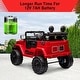 preview thumbnail 10 of 30, 12V Kids 2 Seater Ride On Truck Car Electric Vehicles