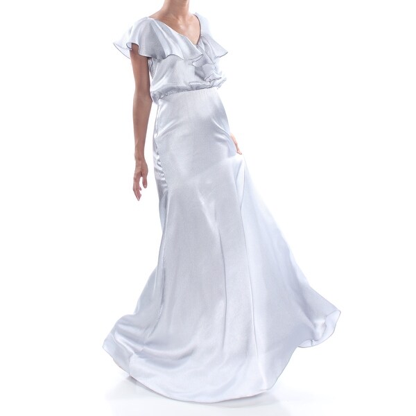 adrianna papell bridal silver