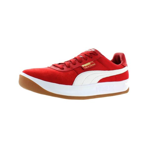 Shop Puma Mens California Casual Fashion Sneakers Lifestyle Low