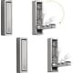 preview thumbnail 9 of 32, Folding Coat Hooks, 4Pcs Foldable Heavy Duty Wall Hooks Brushed Nickel