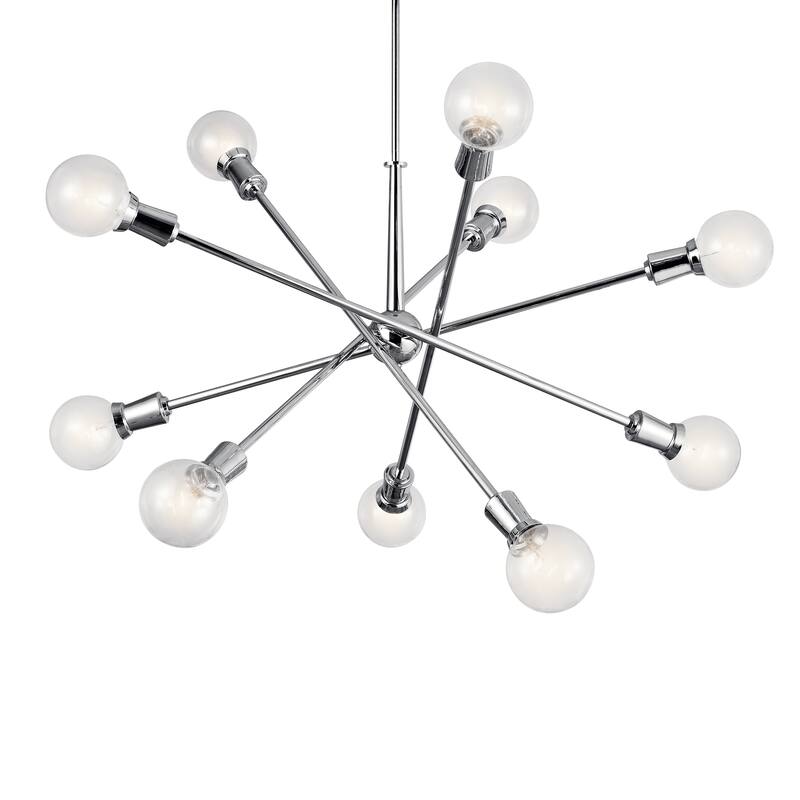 Kichler Lighting Armstrong 10-light Chrome Chandelier