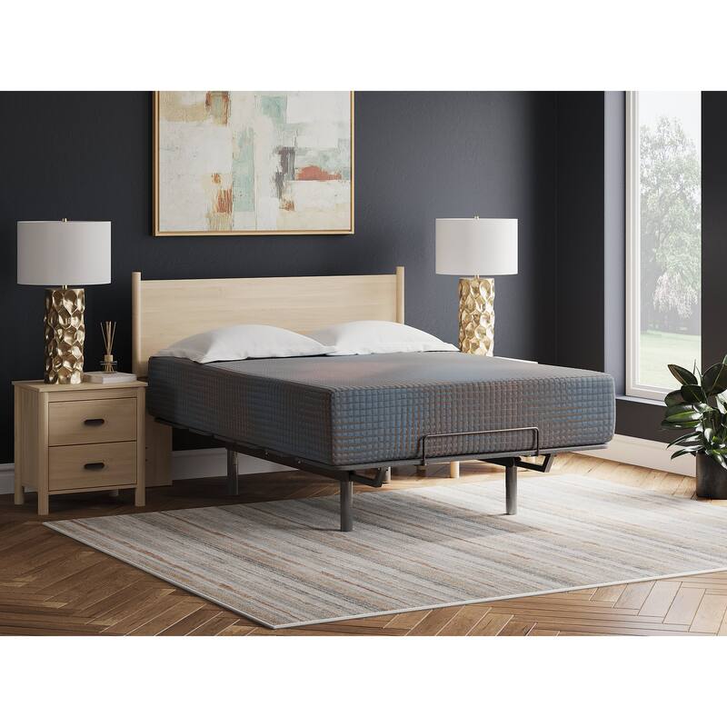 Signature Design by Ashley 13 Inch Hybrid Hot Buy Pink/Blue Mattress