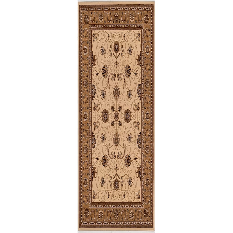 HomeRoots Oriental Traditional Runner Area Rug - 168 in. x 27 in. x 0.35 in.