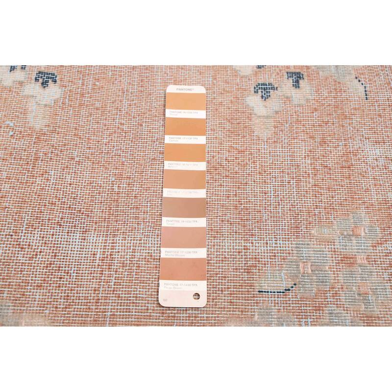 ECARPETGALLERY Hand-knotted Antalya Vintage Brown Wool Rug - 9'7 x 13'7