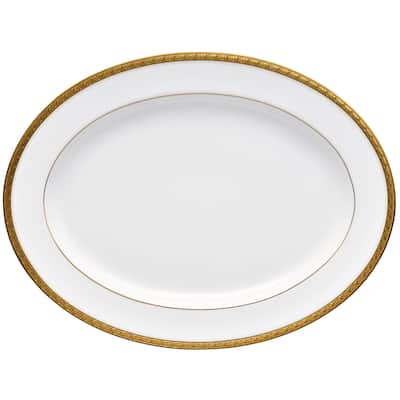 Noritake Charlotta Oval Platter, 14" - N/A