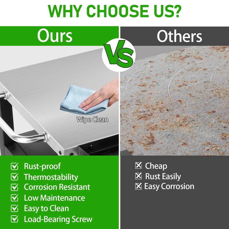 Outdoor Grill Cart with Foldable Side Table Iron Frame, Mobile BBQ Station with Storage Cabinet, Spice Rack & Lockable Wheels