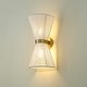 preview thumbnail 3 of 7, Golden Lighting 6938-2W WR Avon 2 Light 17" Tall Wall Sconce