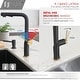 preview thumbnail 49 of 55, STYLISH Kitchen Sink Faucet Single Handle Pull Down Dual Mode in Stainless Steel