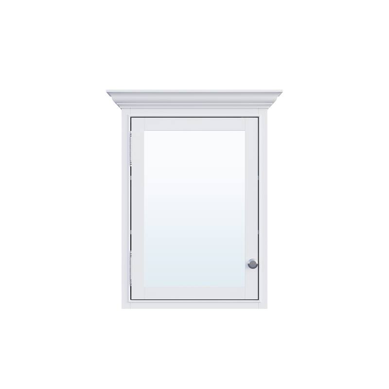 24"W X30''H Surface Mount Solid Wood Framed Medicine Cabinet With Soft-close Door