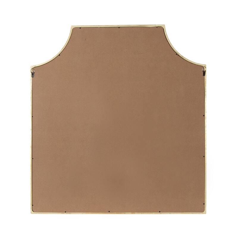 Kate and Laurel Travis Scalloped Arch Framed Wall Mirror