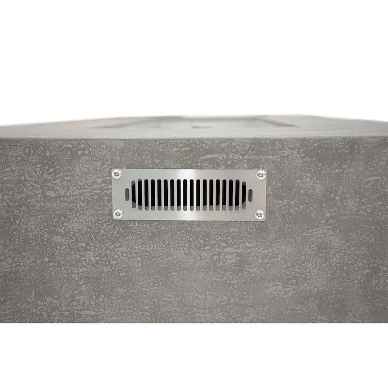 Elementi Andes Propane Fire Pit 60,000 BTUs - 66 x 32 Inches - 66 x 32 in.