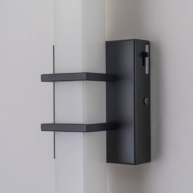 Mid-Century Modern LED Wall Sconce Bathroom Vanity Light with 3-CCT Selectable Light