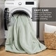 preview thumbnail 33 of 33, Chelsea Square Reese Modern Lightweight Chambray Print Comforter Set
