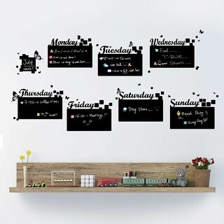 Walplus Home Diary Note Blackboard Chalkboard Wall Sticker Decal Art