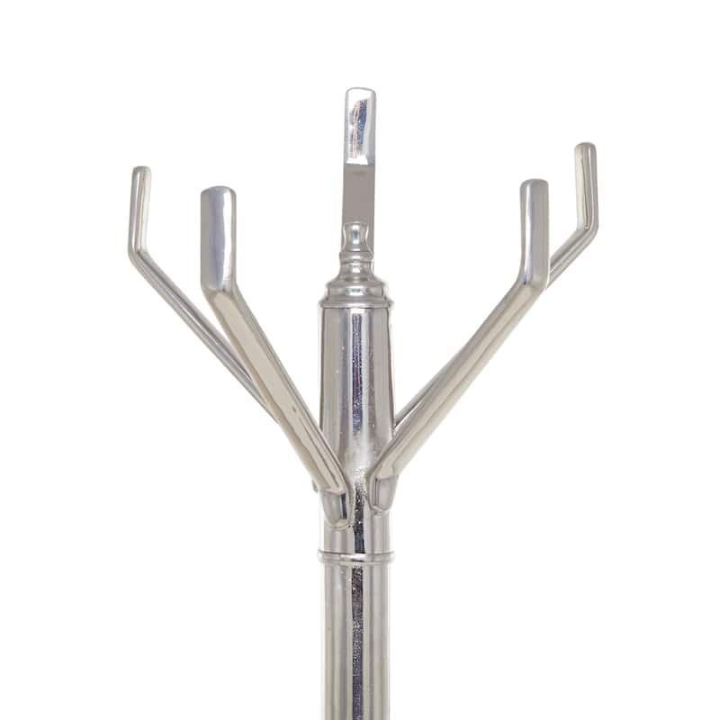Aluminum Metal Coat Rack - Gold, Silver or Black - Roche River Decor