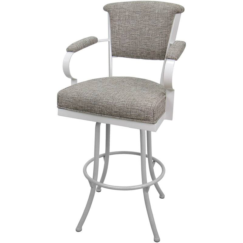 Miami Extra Tall 34" Spectator Metal Bar Stool on Noam Base - 34" Seat Height