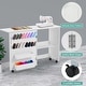 preview thumbnail 14 of 20, EROMMY 45.5" W x 23.6" D Sewing Table featuring a Storage Shelf, Versatile Adjustable Sewing Machine Desk with Storage Bags