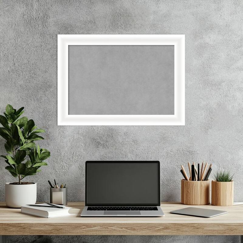 Amanti Art Oliver Black Narrow Framed