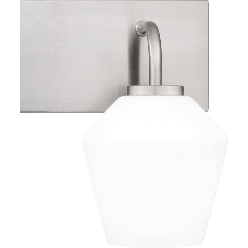 Nielson 3-Light Brushed Nickel Bath Light