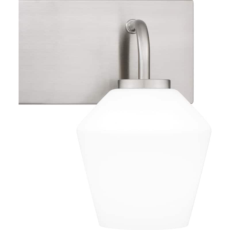 Nielson 4-Light Brushed Nickel Bath Light