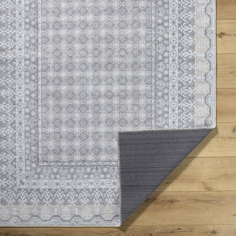 Our PNW Home x Livabliss Rainier Cottage Border Washable Area Rug