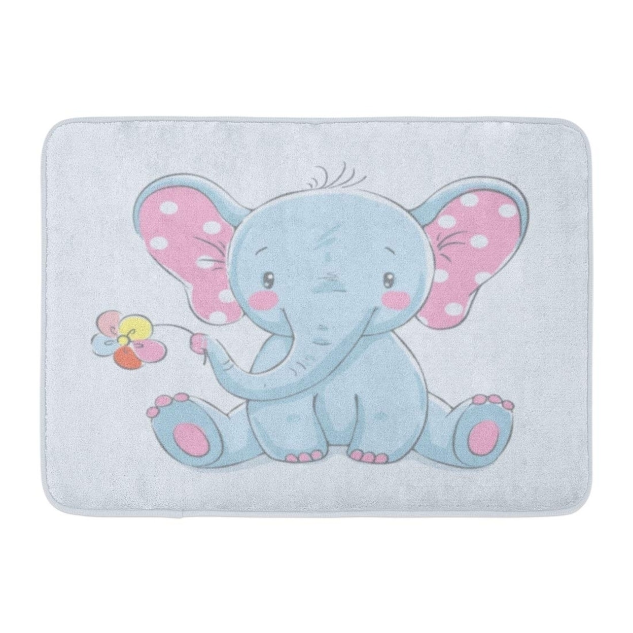 Shop Blue Cute Elephant Flower Cartoon Baby Nursery Drawing Boy Girl Doormat Floor Rug Bath Mat 23 6x15 7 Inch Multi Overstock 31779631,Sketch Woman Simple Drawing