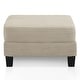 preview thumbnail 13 of 20, DH BASIC Modern Chenille Square Storage Ottoman by Denhour