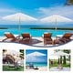 preview thumbnail 75 of 101, Autlaycil 7.5FT Solar Patio Umbrella with Base and Tilt,Crank
