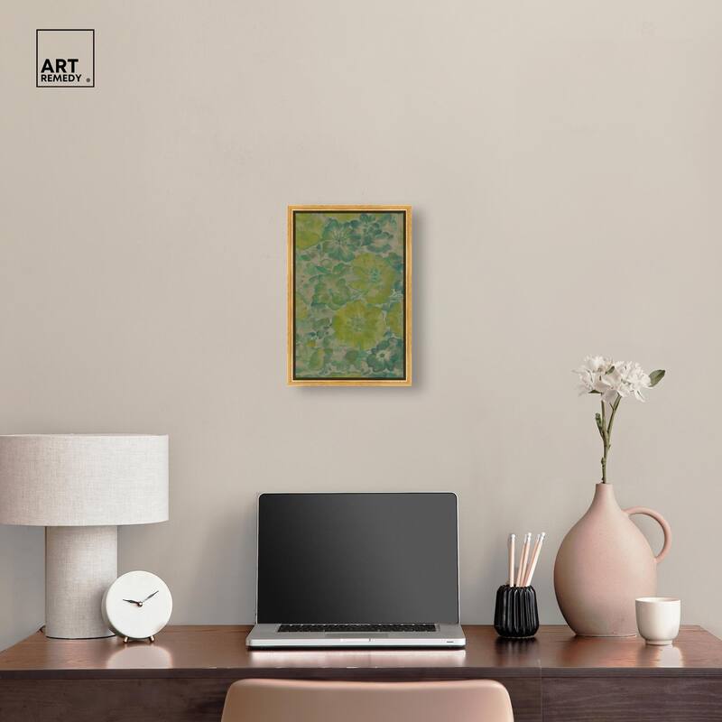 Verdigris Vista Canvas by Art Remedy