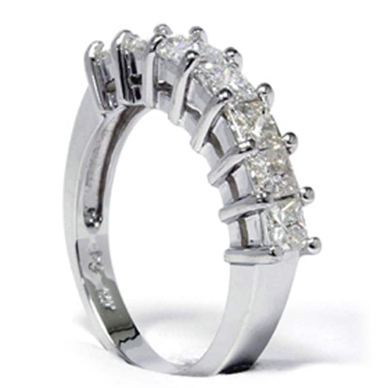 1ct Princess Cut Diamond Wedding Anniversary Ring