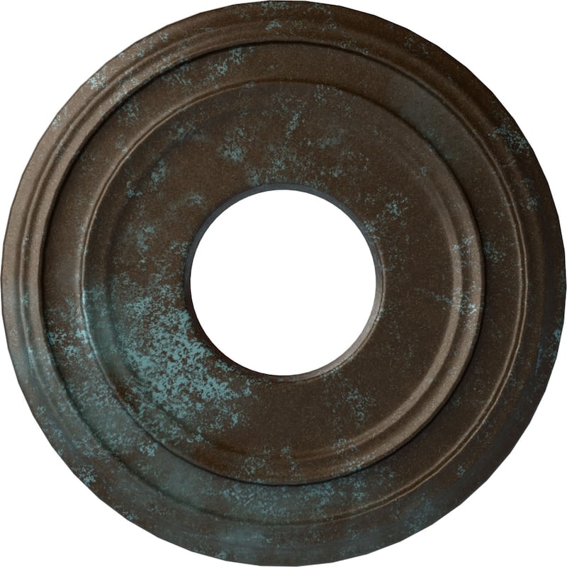 12 3/8"OD x 4"ID x 1 1/8"P Classic Ceiling Medallion