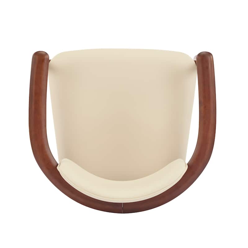 Upholstered Arm Chair Dining Chairs (Set of 2)
