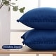 preview thumbnail 14 of 89, Deconovo Velvet Pom-poms Throw Pillow Covers 2 PCS(Cover Only)