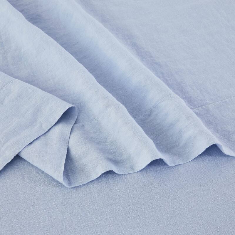 Belgian Linen Collection Sheet Set (3 Color - Blue/ Natural/ White)