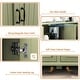 preview thumbnail 26 of 32, Kitchen Sideboard Coffee Bar Cabinet Accent Storage Cabinet
