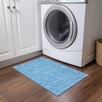 Machine Washable Indoor/ Outdoor Arrows Chantille Rug