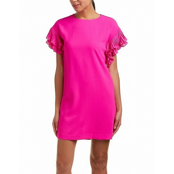 cece moss crepe shift dress