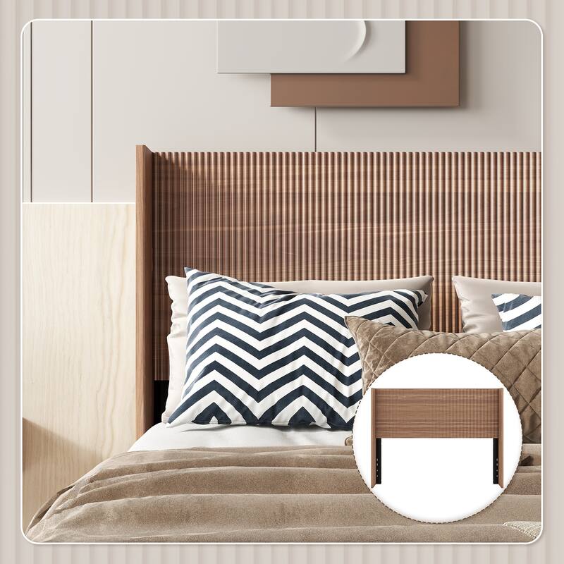 Queen Size Hydraulic Bed Frame with Lift Storage