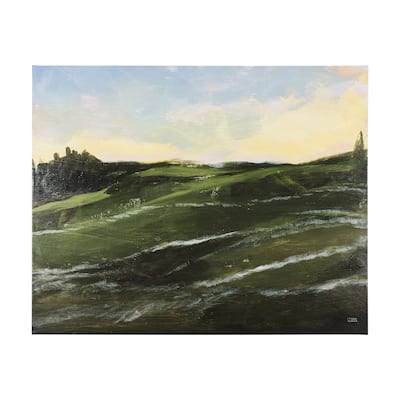 Sunrise Valley I (35 x 28) Canvas Art Print