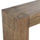 preview thumbnail 5 of 23, Classic Home Bristol Cracked Oak 72" Console Table