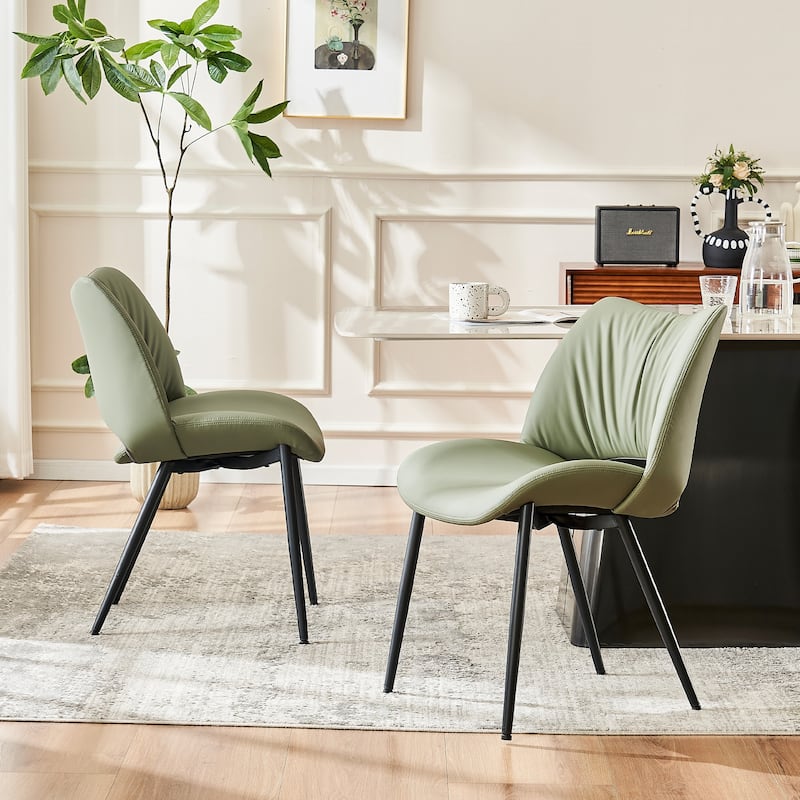 Modern Dining Kitchen Chairs Set of 2 Loads up to 300lbs