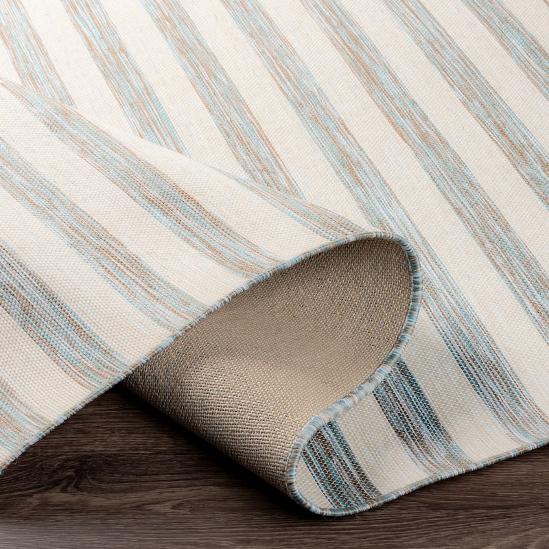 Artistic Weavers Kermie Indoor / Outdoor Striped Area Rug