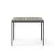 preview thumbnail 7 of 6, Davos Outdoor Aluminum Outdoor Coffee Table by Christopher Knight Home