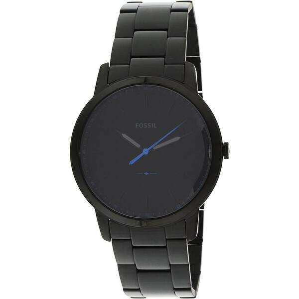 Fossil Men's The Minimalist Black Stainless-Steel Fashion Watch