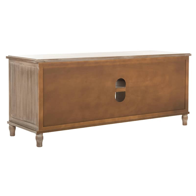 SAFAVIEH Rooney Entertainment Media Unit (Fits up to 55" Flatscreen TV) - 47.2" W x 15.7" D x 20.1" H