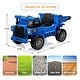 preview thumbnail 20 of 38, 12V Kids Ride On Dump Truck with Electric Dump Bed and Shovel