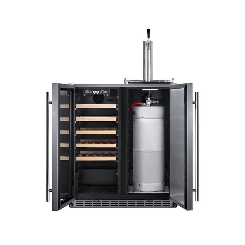 Summit SWBC3041 30" Wide 6.3 Cu. Ft. Built-In Single Tap Indoor /