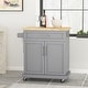 preview thumbnail 1 of 33, Batavia Indoor Kitchen Cart with Wheels by Christopher Knight Home