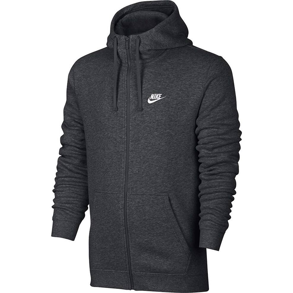 nike hoodie charcoal grey
