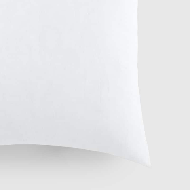 Cotton Throw Decor Pillow Insert with Polyester Fill